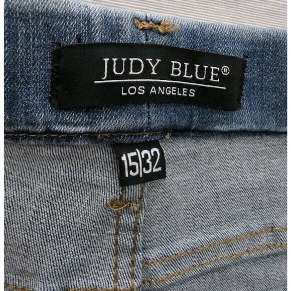 Judy Blue Los Angeles Slim Boot Jeans Womens Size 15|32 Pull On Denim - Picture 8 of 12
